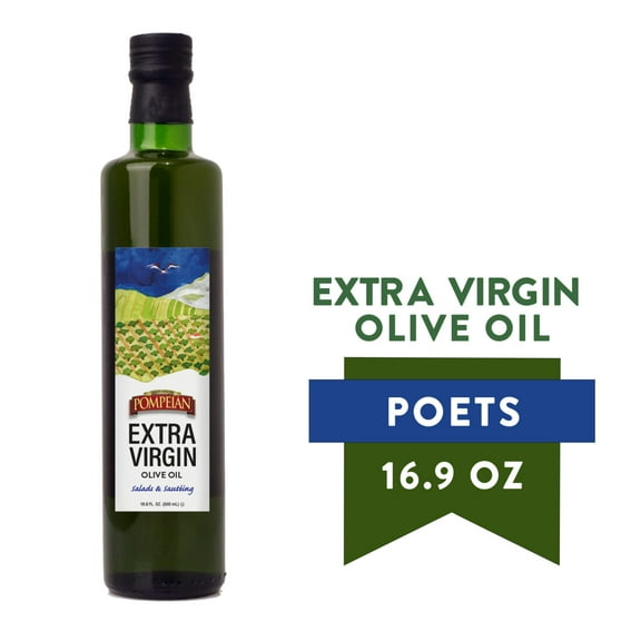 Pompeian Poets Extra Virgin Olive Oil - 16.9 fl oz