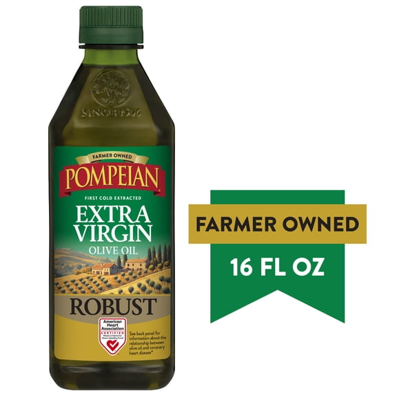 Pompeian Robust Extra Virgin Olive Oil - 16 fl oz