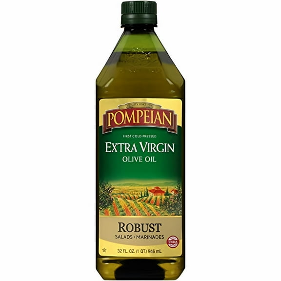 Pompeian Robust Extra Virgin Olive Oil 32 oz (Pack of 32)