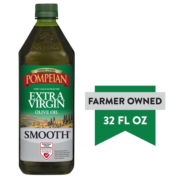Pompeian Smooth Extra Virgin Olive Oil - 32 fl oz