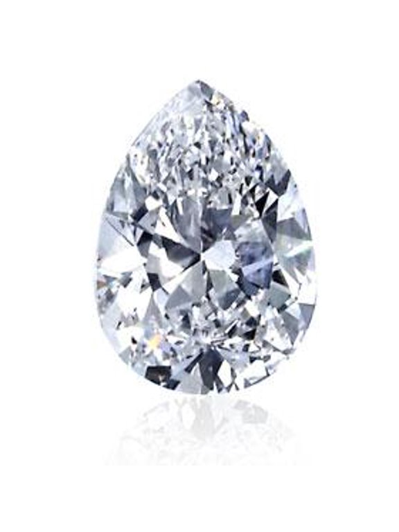 Pompeii 0.71ct D Color, IF Clarity, Very Good Cut Pear Shaped IGI Certified Diamond (D,IF)