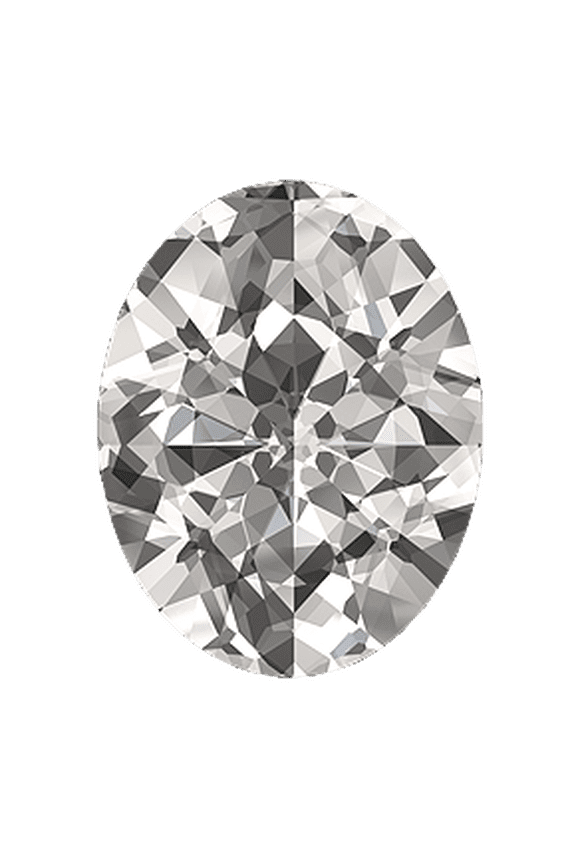 Pompeii 1.00ct G Color, SI1 Clarity, Very Good Cut Oval Shaped HRD Certified Diamond