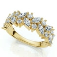 thumbnail image 1 of Pompeii 1 1/3Ct Marquise Designed Anniversary Band Cut 14k Gold Lab Grown (G/H,VS2-SI1), 1 of 5