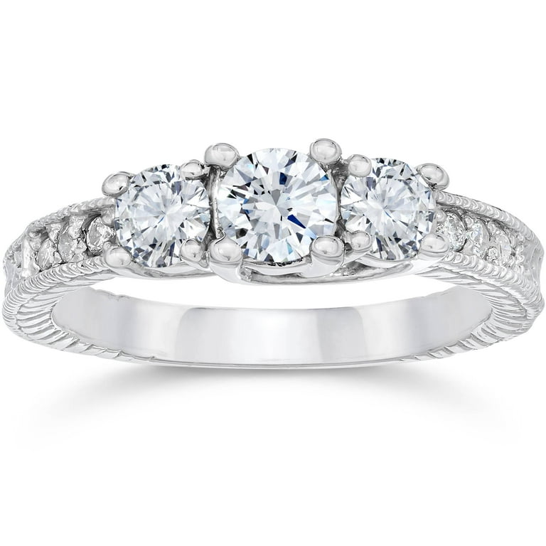 Pompeii 3 stone ring sale
