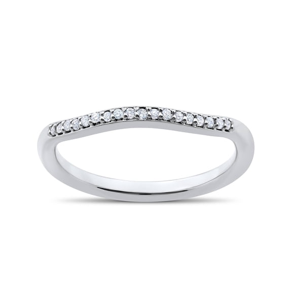Pompeii 1/10 ct Diamond Zoe Wedding Ring (F,VS)
