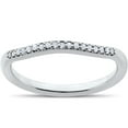 thumbnail image 1 of Pompeii 1/10 ct Diamond Zoe Wedding Ring (F,VS), 1 of 3
