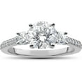 thumbnail image 1 of Pompeii 1/2 ct Round Diamond Engagement Ring Setting (F,VS), 1 of 3