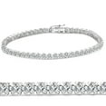 thumbnail image 1 of Pompeii 4Ct TW Diamond Tennis Bracelet 7" 14k White Gold Lab Grown (E/F,VS1-VS2), 1 of 3
