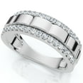 thumbnail image 1 of Pompeii 1/2Ct Men's Diamond Ring in 10k White or Yellow Gold (G/H,I1-I2), 1 of 6