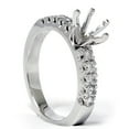 thumbnail image 1 of Pompeii 1/2ct Diamond Engagement Ring White Gold Setting Mount (G/H,I2), 1 of 3