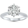 thumbnail image 1 of Pompeii 1 3/4ct Solitaire Round Diamond Engagement Ring 14K White Gold (G/H,I1-I2), 1 of 3