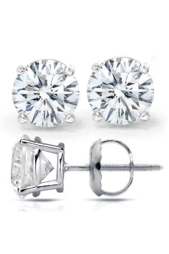 Pompeii 1/3 cttw Natural Diamond Studs IGI Certified (I/J VS/SI1) (I-J,VS-SI1)
