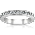 thumbnail image 1 of Pompeii 1/3ct SI Diamond Wedding Ring 14K White Gold (G/H,I1), 1 of 2