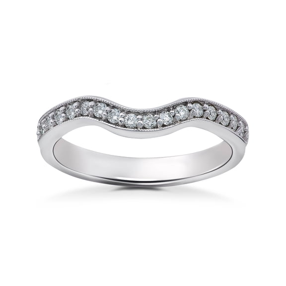 Pompeii 1/4 ct Diamond Angelica Wedding Ring (F,VS)