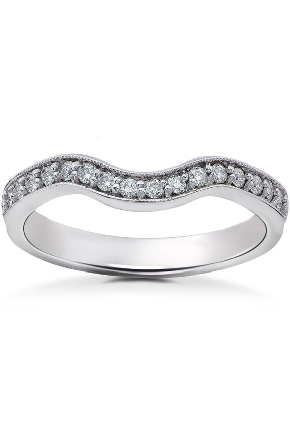 Pompeii 1/4 ct Diamond Angelica Wedding Ring (F,VS)