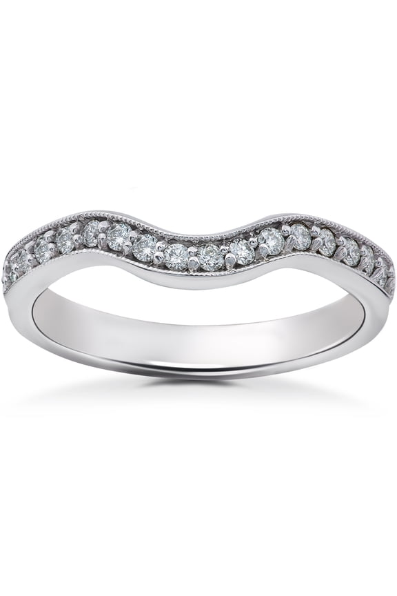 Pompeii 1/4 ct Diamond Angelica Wedding Ring (F,VS)