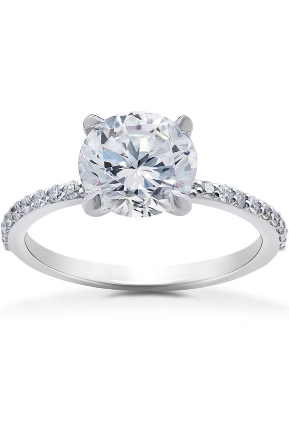 Pompeii 1/4 ct Lab Grown Diamond Sophia Engagement Ring Setting (F,VS)