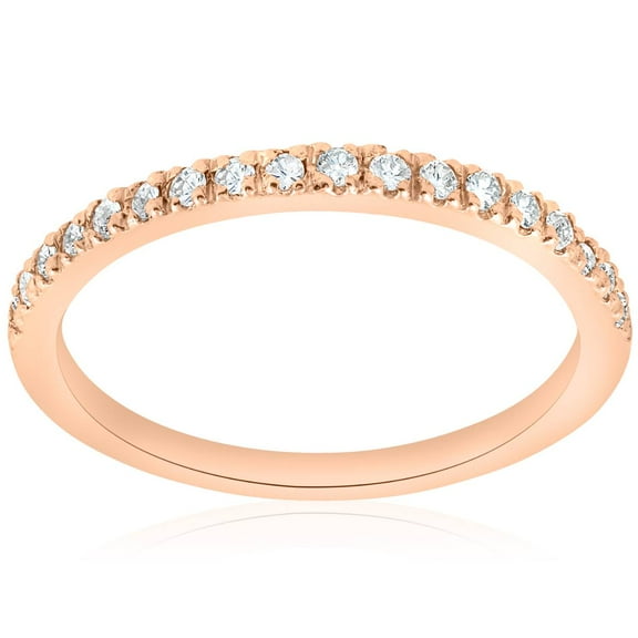 Pompeii 1/4ct Diamond Ring 14K Rose Gold (G/H,I1-I2)