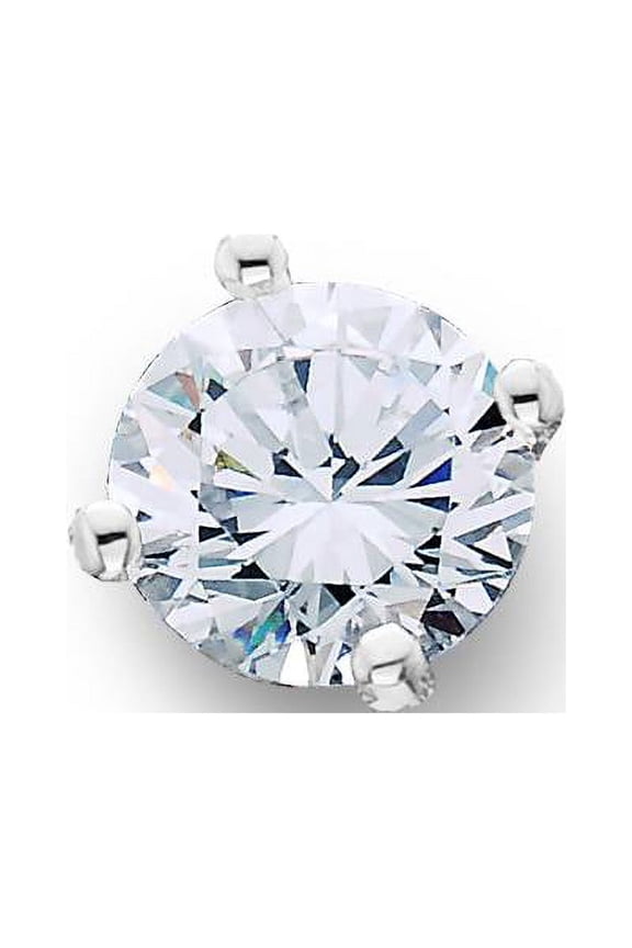 Pompeii 1/4ct Single Diamond Single Stud 14K White Gold (G,I1)