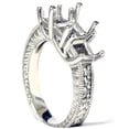 thumbnail image 1 of Pompeii 1/5ct Diamond Princess Cut Hand Engraved Mounting 14K (G,I1), 1 of 3
