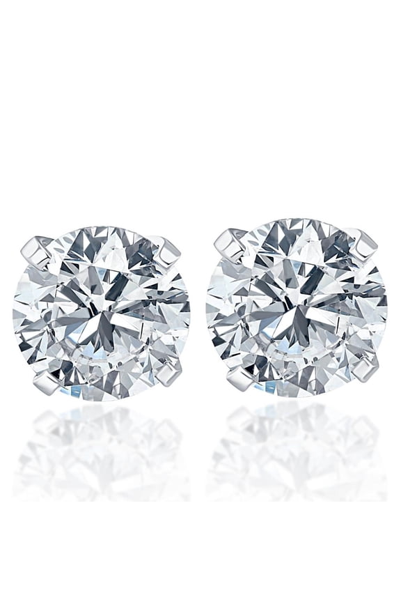 Pompeii 1/5ct Diamond Studs 14K White Gold (G/H,(SI1-SI2))