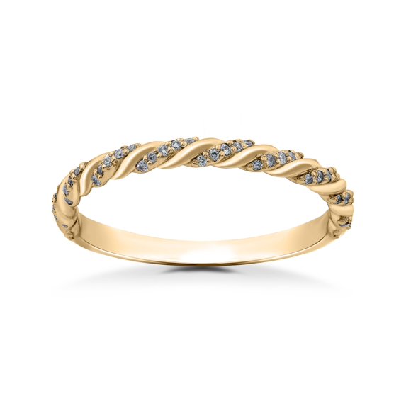 Pompeii 1/6 ct Diamond Mia Wedding Ring (F,VS)