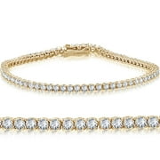 POMPEII3 Pompeii 2 Ct Lab Grown Diamond Tennis Bracelet 7" 14k Yellow Gold (((G-H)),SI(2)-I(1))