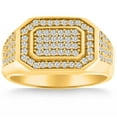 thumbnail image 1 of Pompeii 1Ct Men's Diamond Ring in 14k Gold Lab Grown (F/G,VS2-SI1), 1 of 6