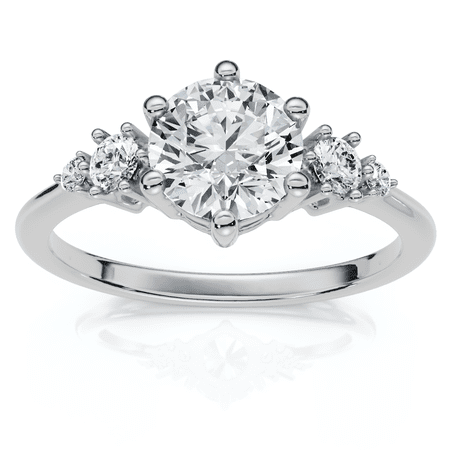 Pompeii EF/VS 1Ct Diamond Engagement Ring 14k Gold or Platinum Lab Grown (F/G,VS1-VS2)