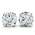 thumbnail image 1 of Pompeii 1Ct TW Round Diamond Studs 14k Gold Lab Grown (F/G,VS1-VS2), 1 of 4