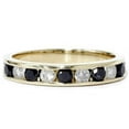 thumbnail image 1 of Pompeii 1ct Black & White Diamond Wedding 14K Gold Ring New (G/H,I1), 1 of 3