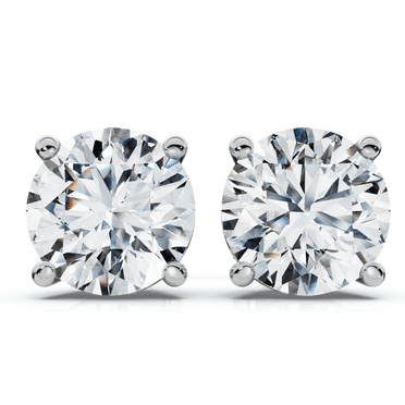 Pompeii 2 - 6 Ct TW Round Diamond Studs in 14k Gold Lab Grown Earrings (G/H,VS2-SI1)