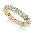 thumbnail image 1 of Pompeii 2 - 6Ct TW Diamond Eternity Ring 14k Gold Anniversary Lab Grown Wedding Band, 1 of 4