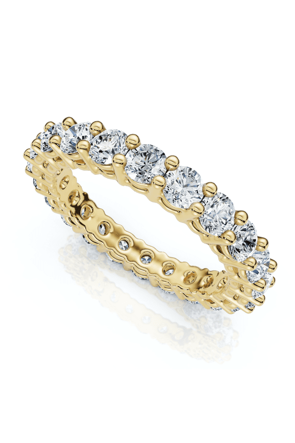 Pompeii 2 - 6Ct TW Diamond Eternity Ring 14k Gold Anniversary Lab Grown Wedding Band