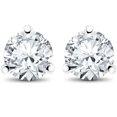thumbnail image 1 of Pompeii F/SI1 2ct Lab Grown Diamond Martni Studs 14k Gold (F,SI1), 1 of 3
