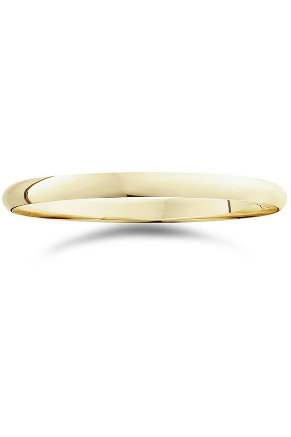 Pompeii 2mm 14K Yellow Gold Comfort Fit Plain Wedding Band (,)