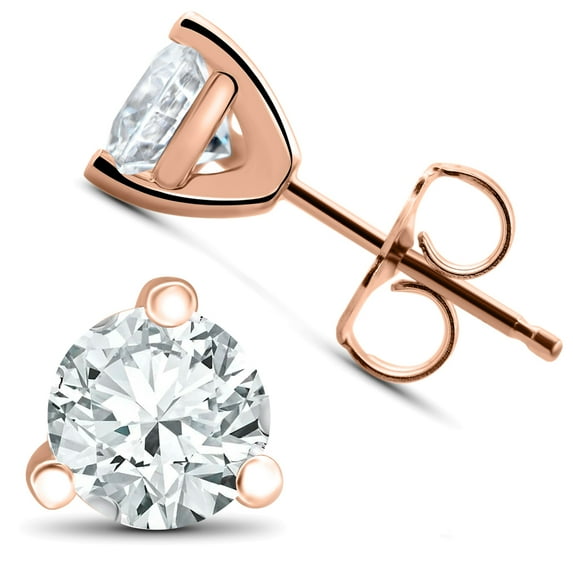 Pompeii 3/4 ct TDW Lab Grown Diamond Martni Studs Lab Grown (F,SI(1)-SI(2))