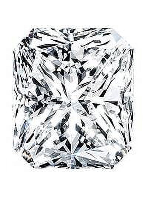 Pompeii 3/4ct E SI-1 Radiant Cut GIA (E,SI1)