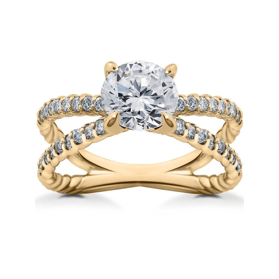 Pompeii 3/8ct Diamond Isabella Engagement Ring Setting (,)