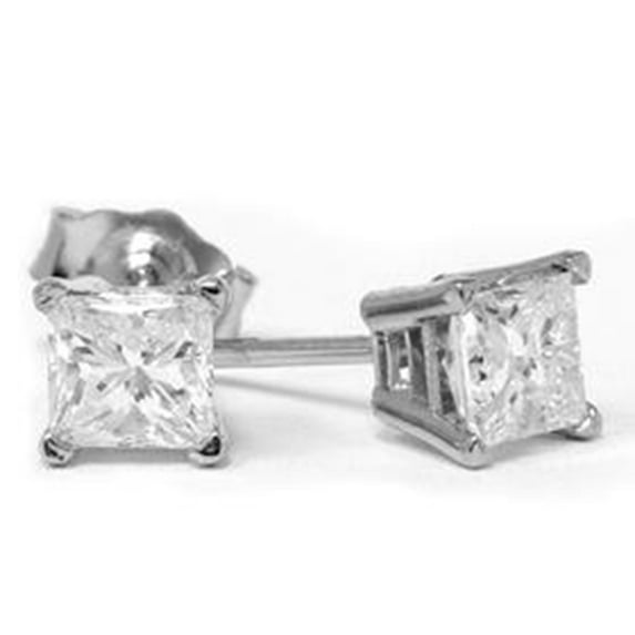 Pompeii 3/8ct Diamond Studs 14K White Gold (G/H,SI2/SI3)