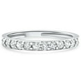 thumbnail image 1 of Pompeii 3/8ct Pave Diamond Ring 14K White Gold (G/H,I1), 1 of 3