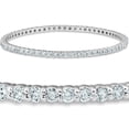 thumbnail image 1 of Pompeii 6 3/4 Ct Diamond Bangle Bracelet 10K White Gold (G/H,I1), 1 of 4
