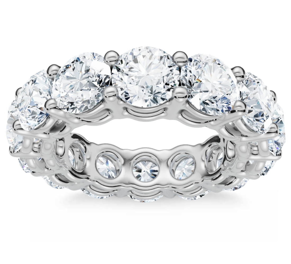Round EF/VVS Diamond Lab Grown Full Eternity Wedding Band