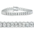 thumbnail image 1 of Pompeii 7 - 21Ct TW Oval Diamond Tennis Bracelet 14k Gold 7" Lab Grown (F/G,VS1-VS2), 1 of 4