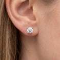 thumbnail image 1 of Pompeii 7/8ct Diamond Studs 14K White Gold (G/H,I1-I2), 1 of 2