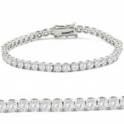 Pompeii 8.00Ct Diamond Tennis Bracelet 14k Gold Lab Grown 7 G/H,VS1-VS2