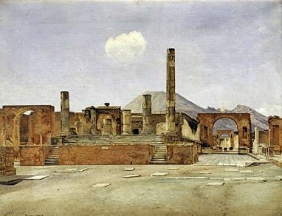 Pompeii Canvas Art - Josef Theodor Hansen (22 x 28)
