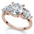 thumbnail image 1 of Pompeii Certified 3 1/2Ct Diamond Engagement Ring Lab Grown (F/G,VS1-VS2), 1 of 8