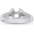 thumbnail image 1 of Pompeii Diamond Semi Mount Ring Split Shank Setting 14K Gold (G,I2), 1 of 6