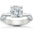 thumbnail image 1 of Pompeii Grace Twisted Vine Engagement Ring Solitaire Setting (,), 1 of 3